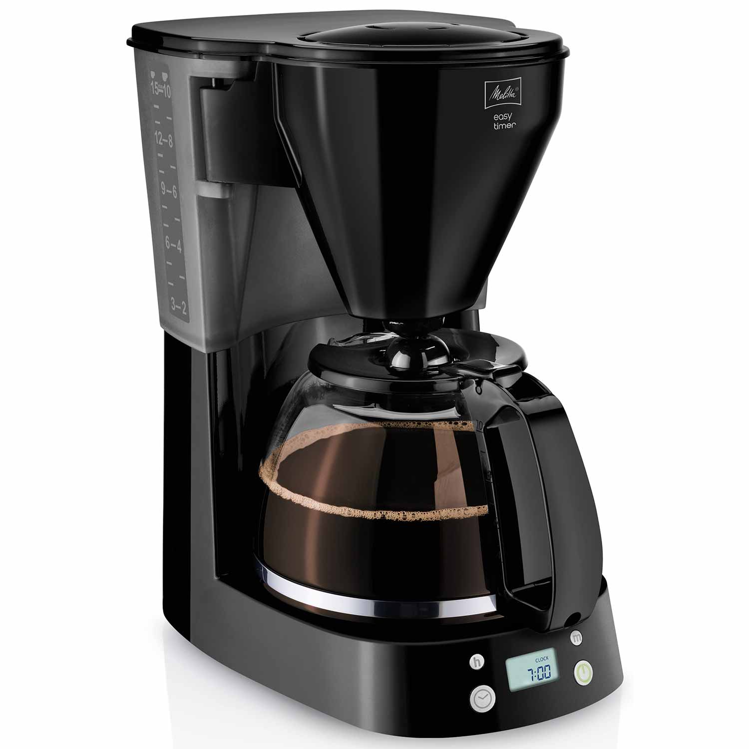 Melitta Easy Timer 1010-14 Filterkaffeemaschine schwarz (2.Wahl)