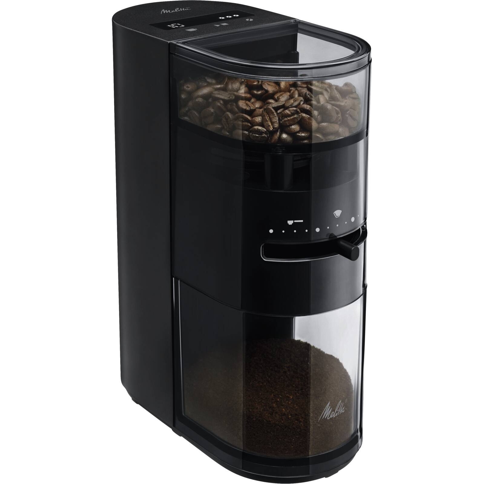 Melitta Linea Kaffeemühle schwarz