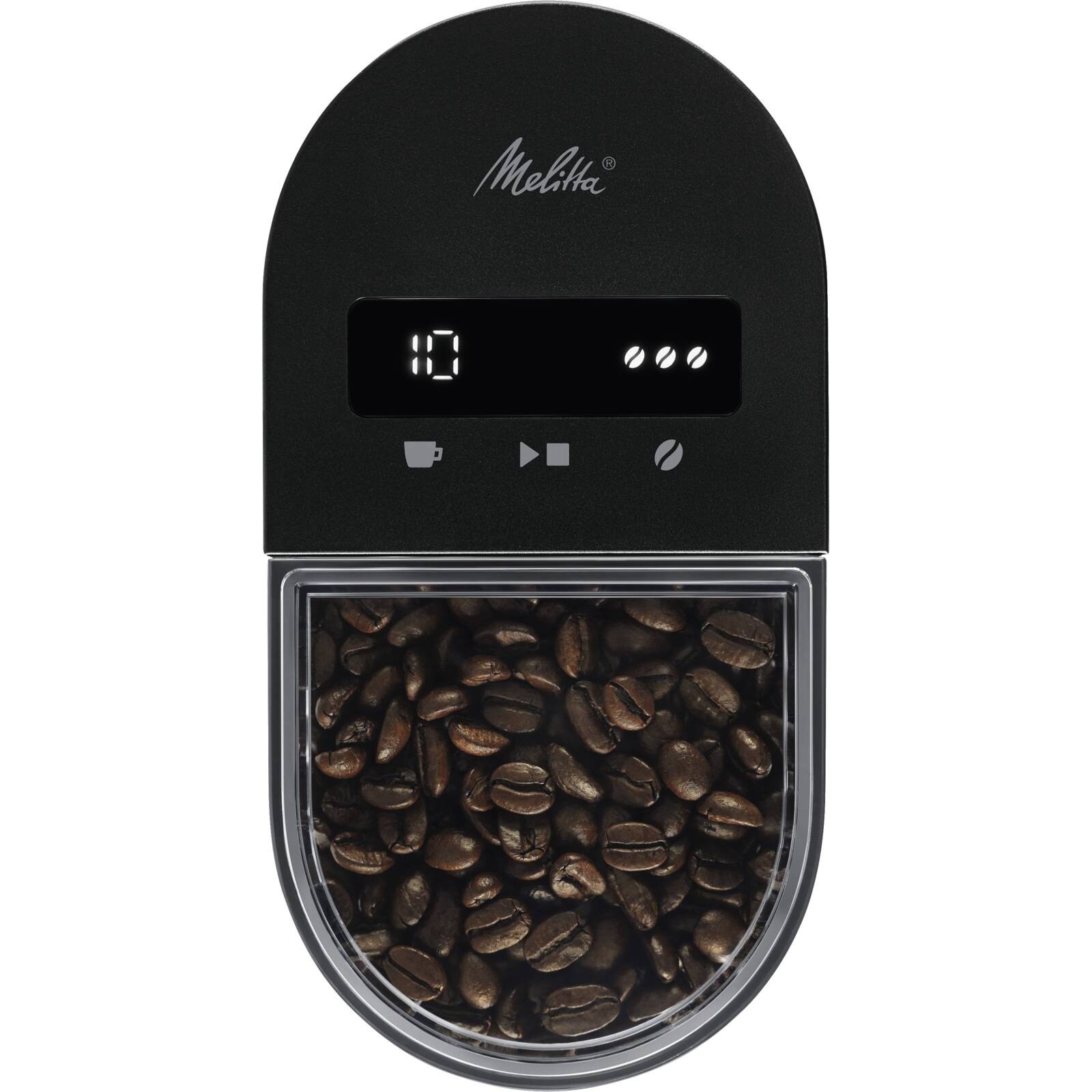 Melitta Linea Kaffeemühle schwarz