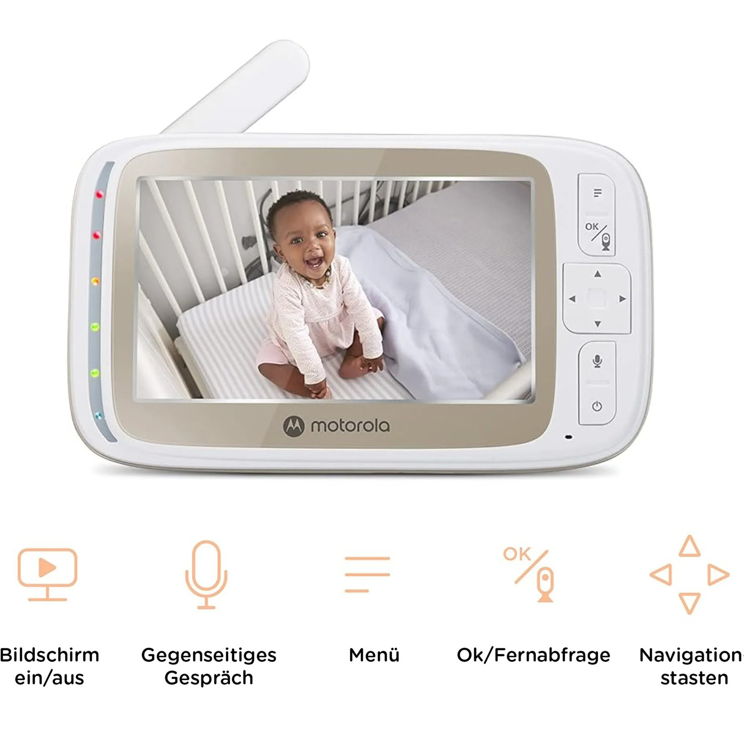 Motorola Nursery VM85 Connect Babyphone mit Kamera