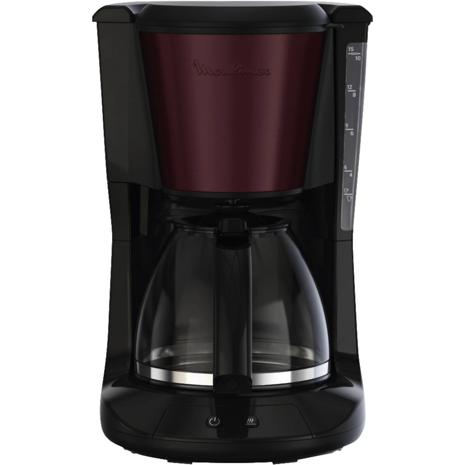 Moulinex Subito 5 FG5S05E0 Filterkaffeemaschine 1,25l rot