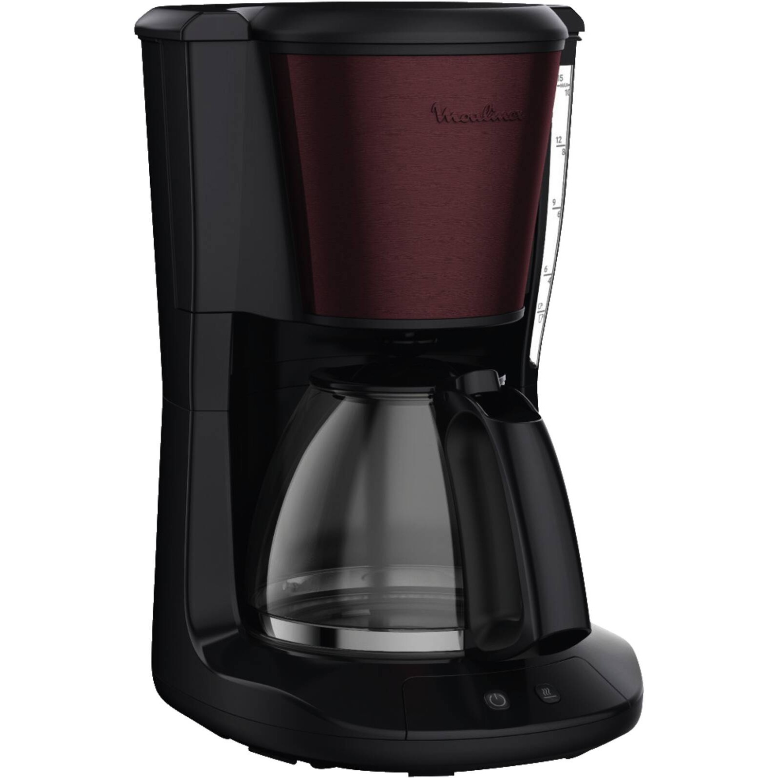 Moulinex Subito 5 FG5S05E0 Filterkaffeemaschine 1,25l rot