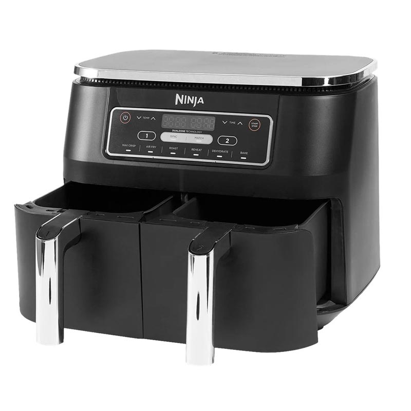 Ninja AF300EU Foodi Dual Zone Heißluftfritteuse schwarz (2.Wahl)