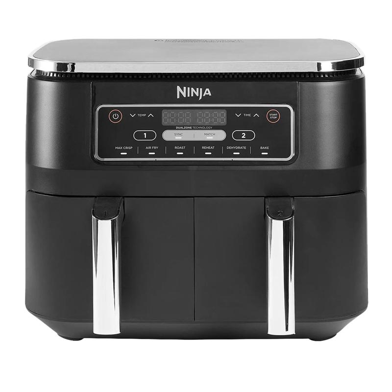 Ninja AF300EU Foodi Dual Zone Heißluftfritteuse schwarz (2.Wahl)