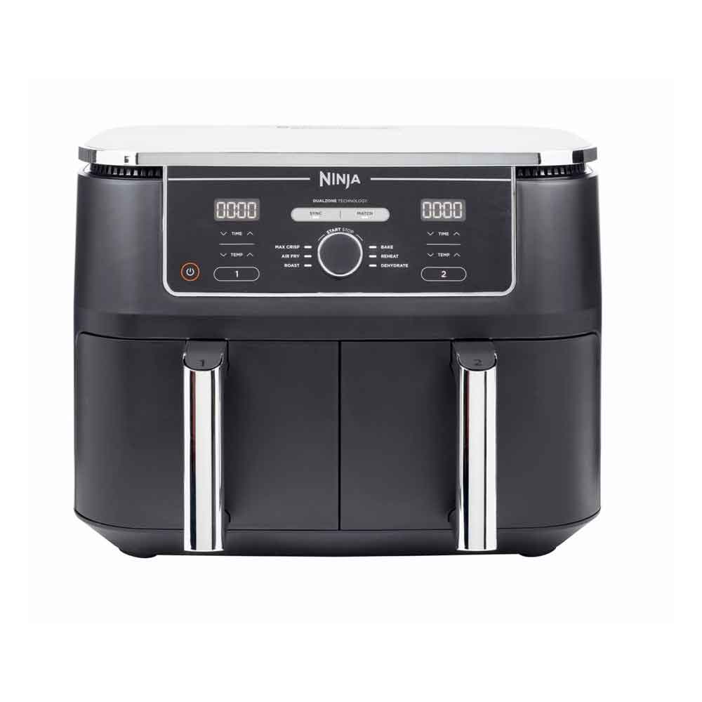 Ninja AF400EU Foodi Max Dual Zone Heißluftfritteuse schwarz