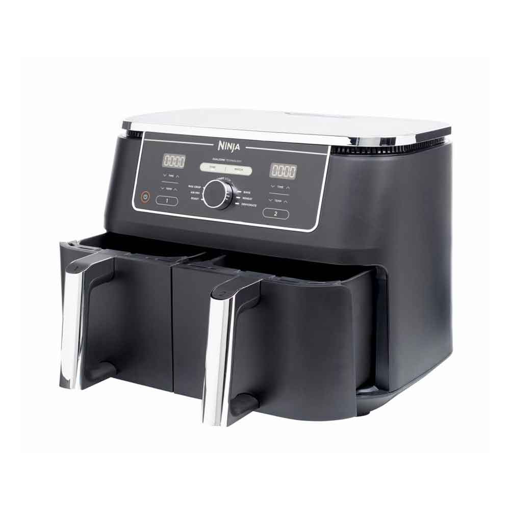 Ninja AF400EU Foodi Max Dual Zone Heißluftfritteuse schwarz