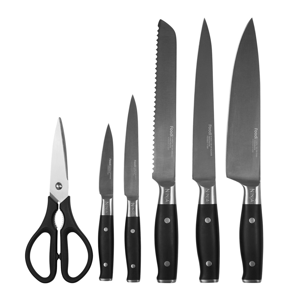 Ninja Foodi StaySharp-Messerblock 6-teilig schwarz