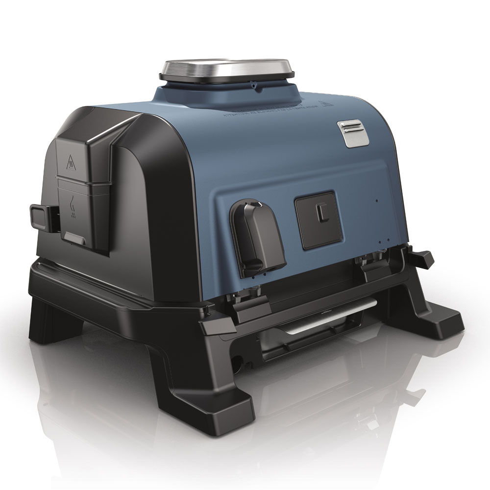 Ninja OG901EU Woodfire Pro Connect XL Elektrischer BBQ Smoker Grill schwarz