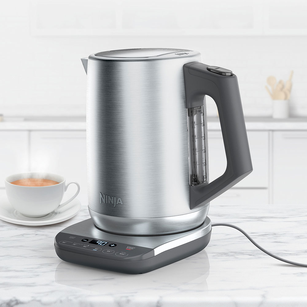Ninja KT201EU Perfect Temperature Wasserkocher 1,7l edelstahl