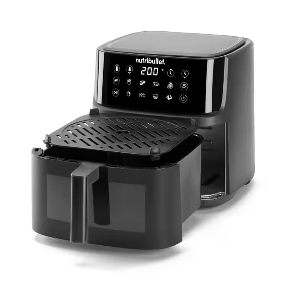 nutribullet Crisplite Vision NBA0811DG Heißluftfritteuse 8l mattschwarz