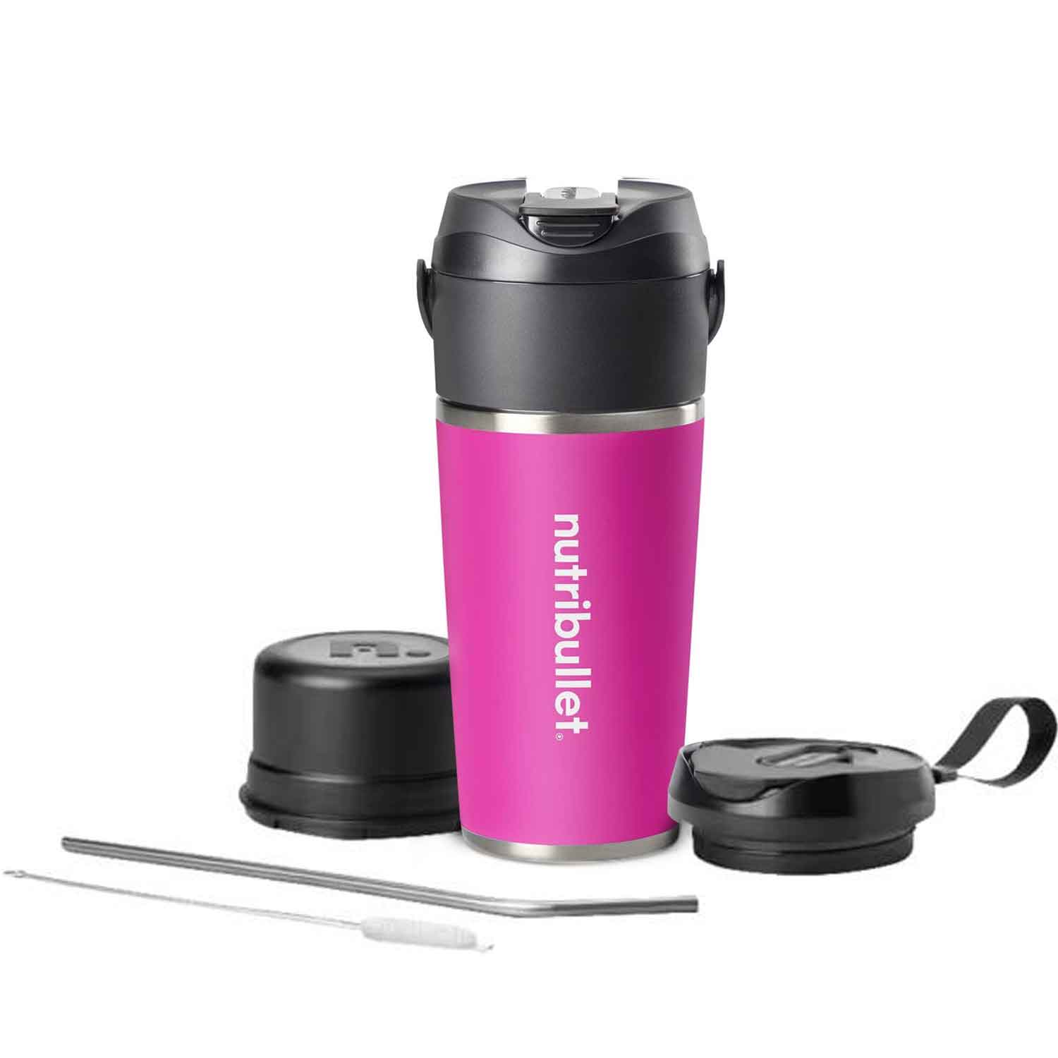 nutribullet Flip NBP016MA tragbarer Mixer 590ml magenta