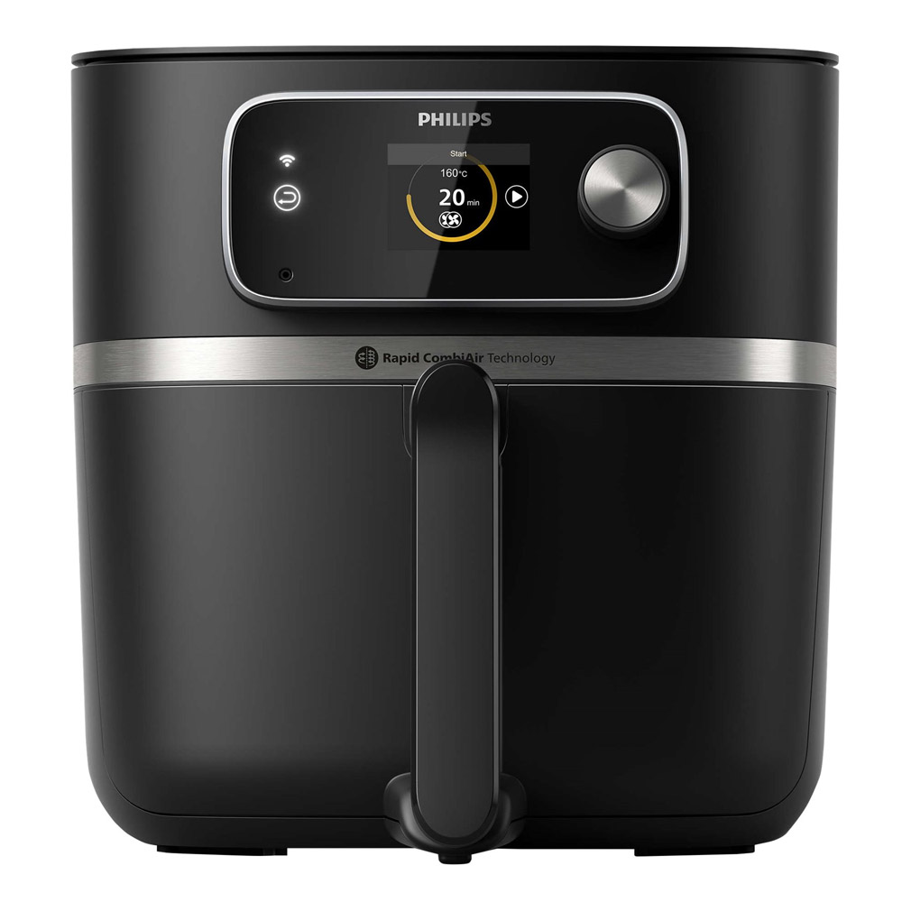 Philips HD9880/90 7000 Series Airfryer Combi XXL mit Lebensmittelthermometer schwarz