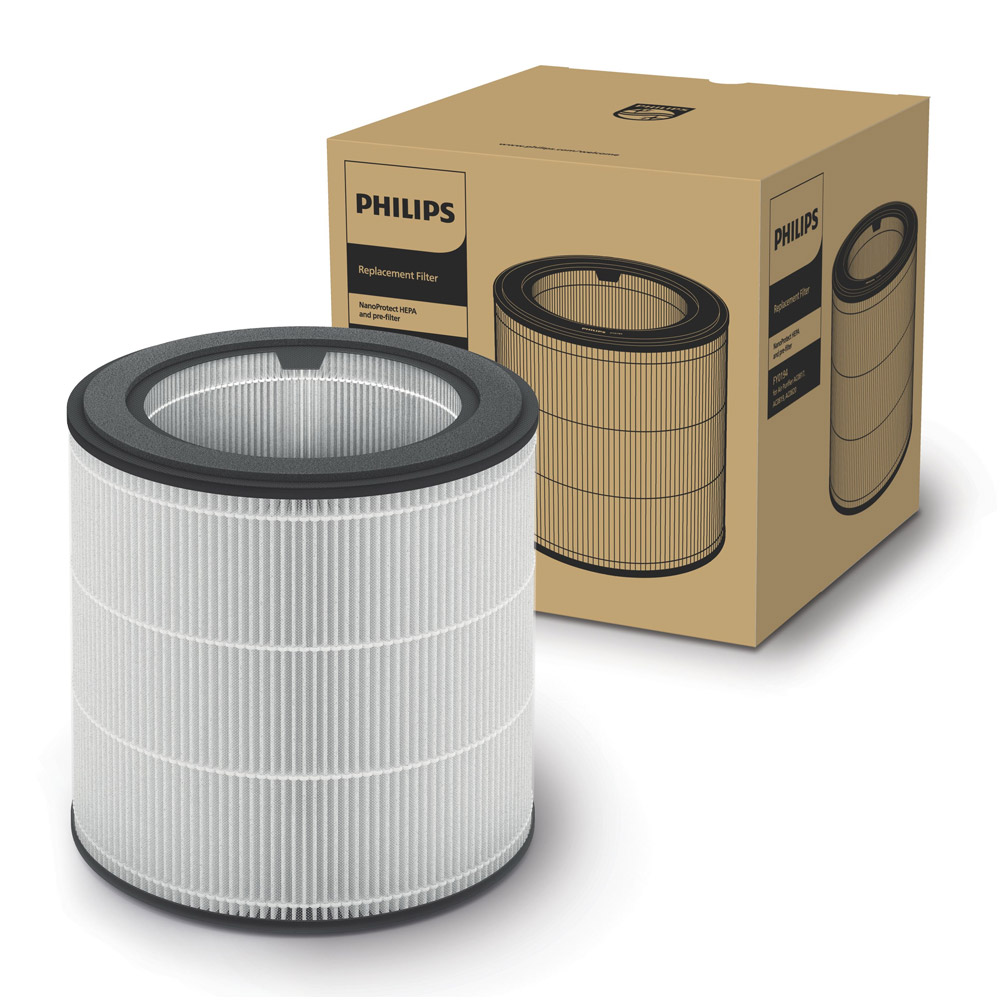Philips 800 Series NanoProtect HEPA Luftreiniger Filter FY0194/30 silber