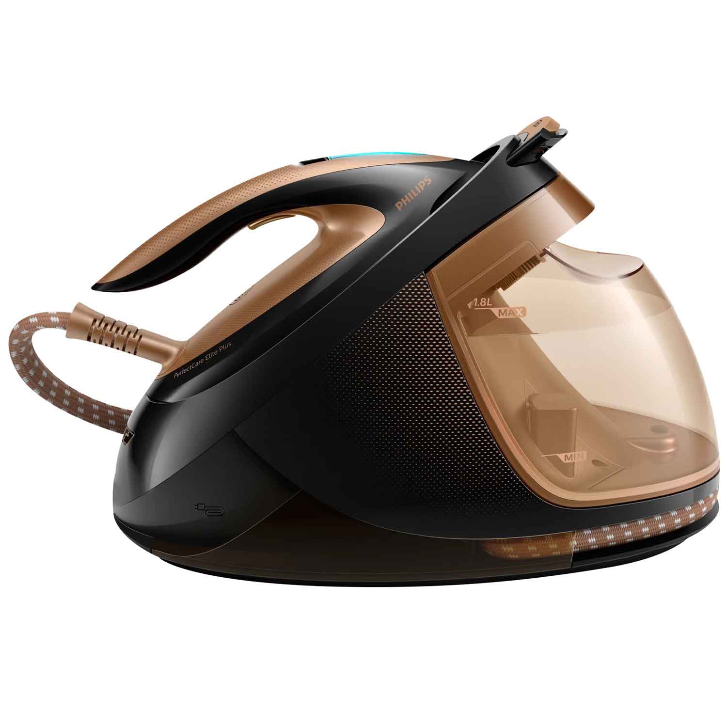 Philips Perfect Care Elite Plus GC9682/80 Dampfbügelstation 2700W kupfer/schwarz