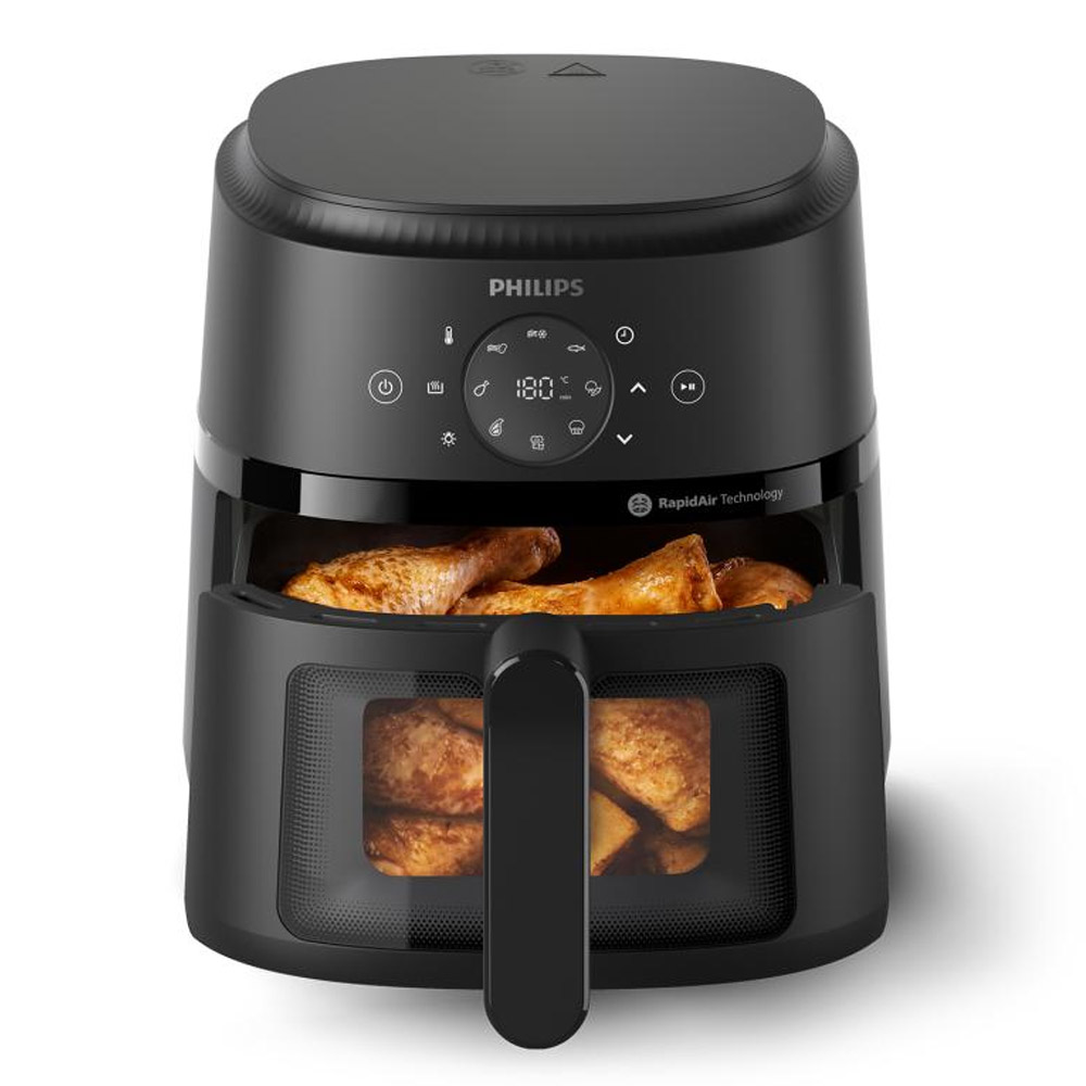 Philips Airfryer NA220/00 Heißluftfritteuse 4,2l schwarz (2.Wahl)