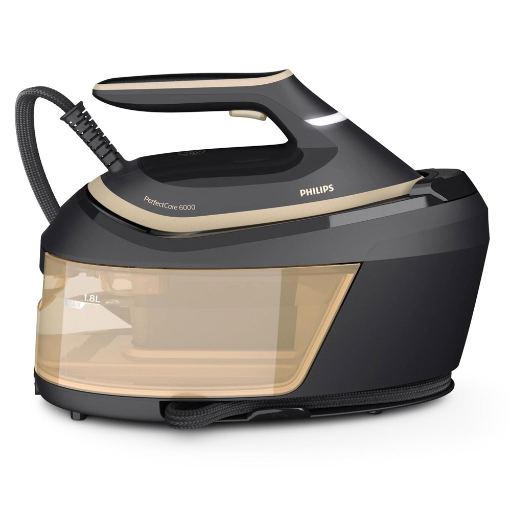 Philips PerfectCare 6000 Series PSG6064/80 Dampfbügelstation 1,8L schwarz/gold