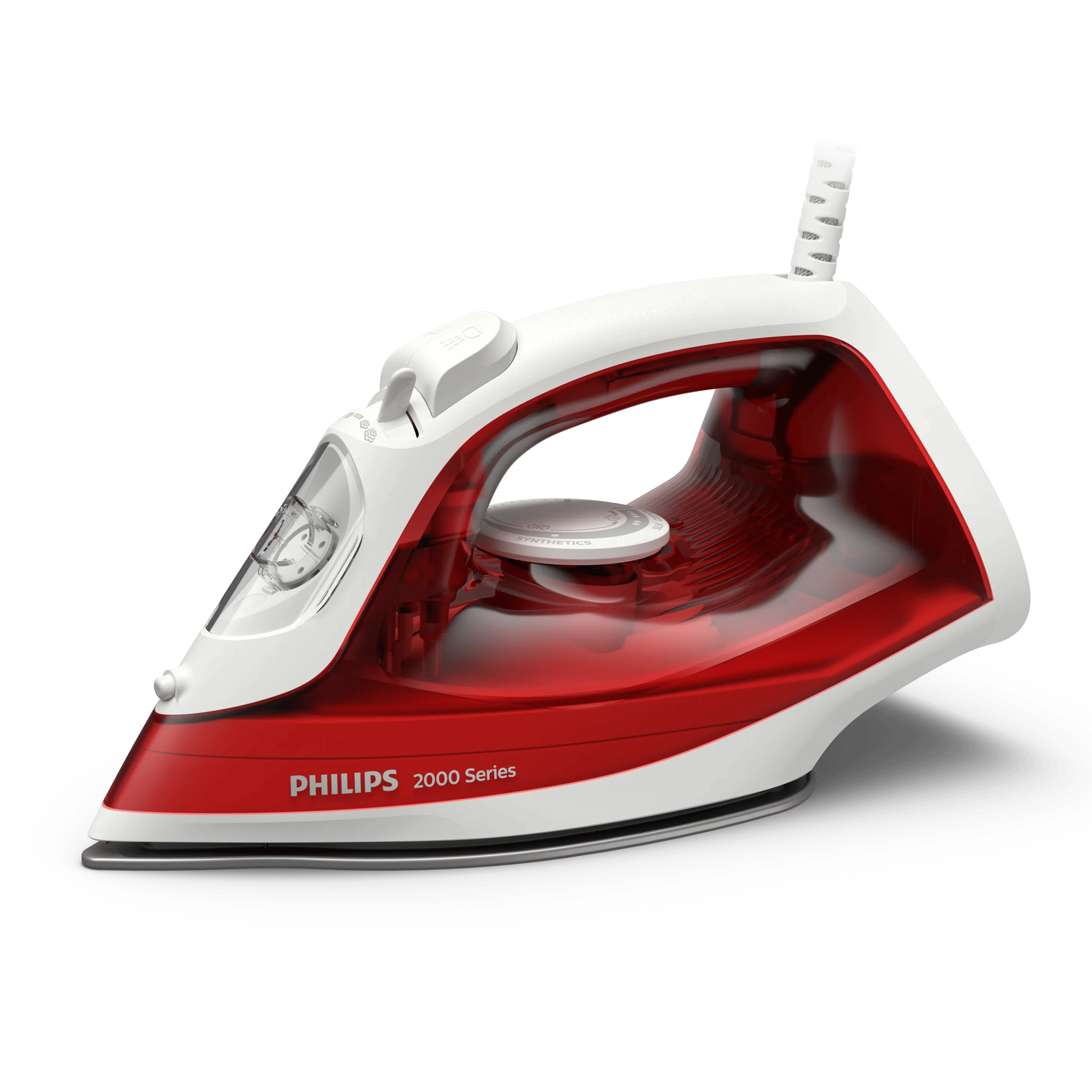 Philips Serie 2000 DST2010/40 Dampfbügeleisen 2000W rot/weiß