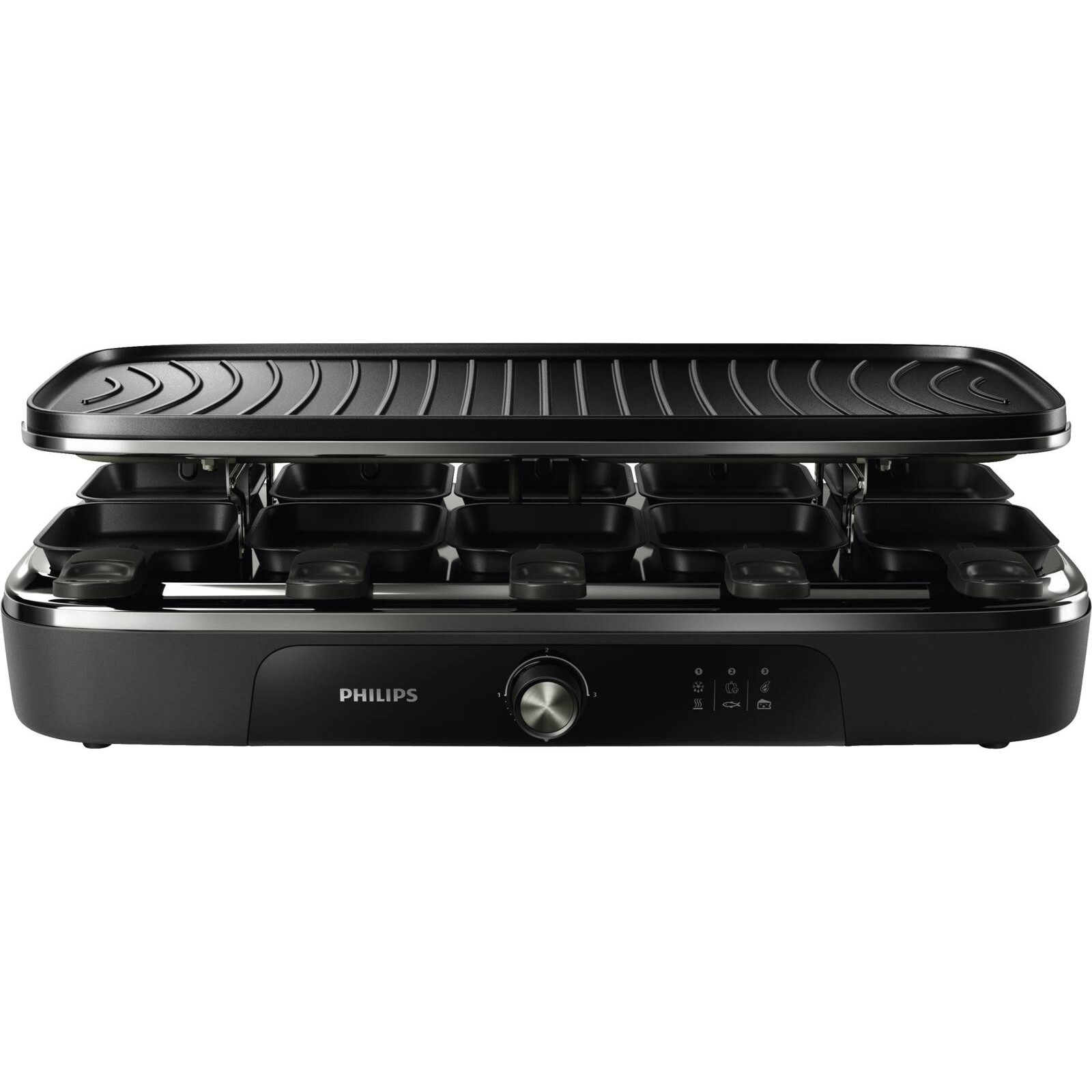 Philips 5000 Series HD6421/80 2-in-1 Raclette-Grill