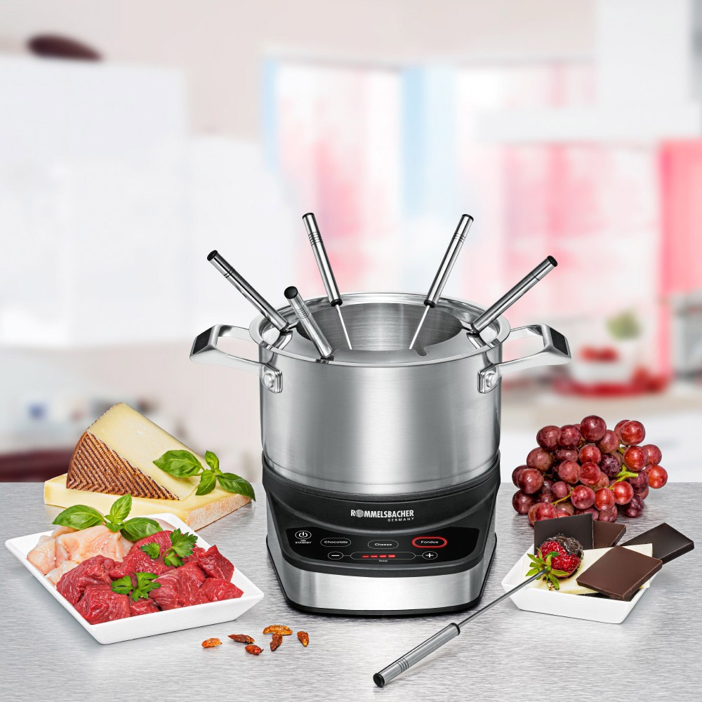 Rommelsbacher F 1200 Elektro Fondue Set