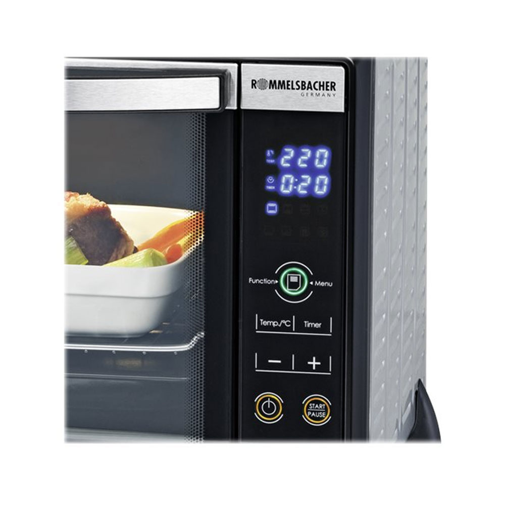 Rommelsbacher BGE 1580 Back/Grillofen Edelstahl