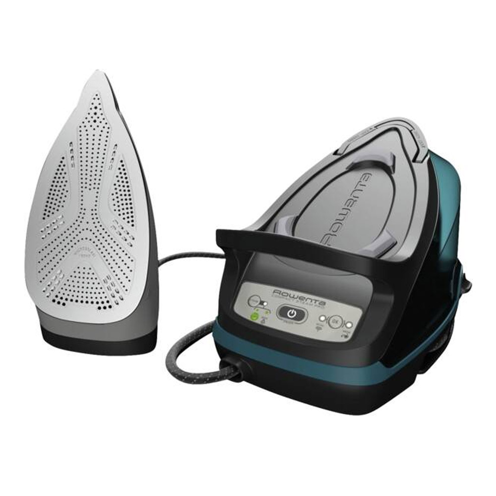 Rowenta DG7623 Compact Steam Pro Dampfbügelstation blau/schwarz