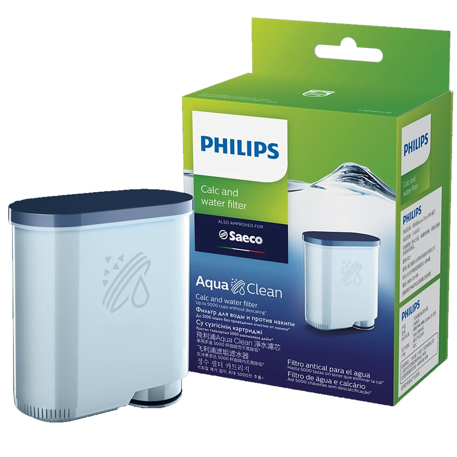 Saeco CA6903/00 AquaClean Kalk und Wasserfilter