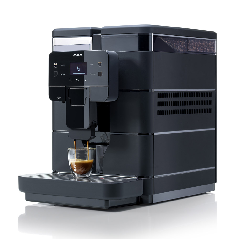 Saeco Royal Black 9J0040 Kaffeevollautomat schwarz (2. Wahl)