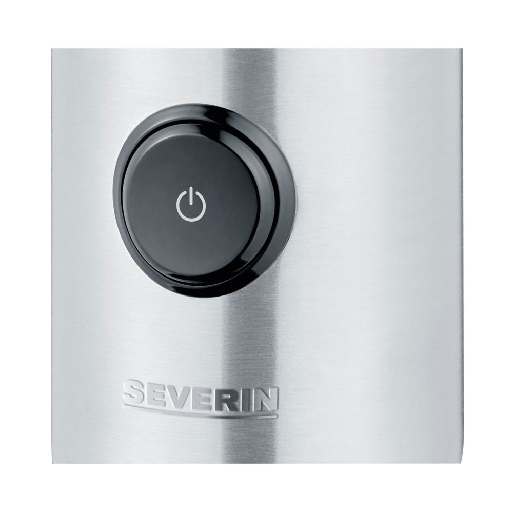 SEVERIN KM 3879 Kaffee- und Gewürzmühle 50g silber