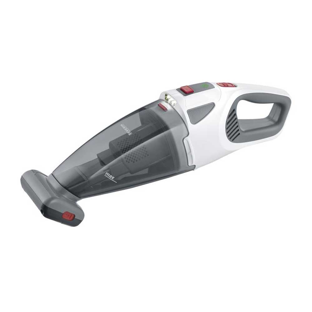Severin HV 7146 4-in-1 Akku-Handstaubsauger weiß-grau/rot