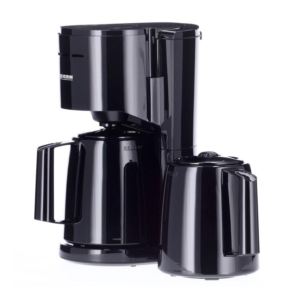 Severin KA 9307 Filterkaffeemaschine mit 2 Thermokannen schwarz (2.Wahl)