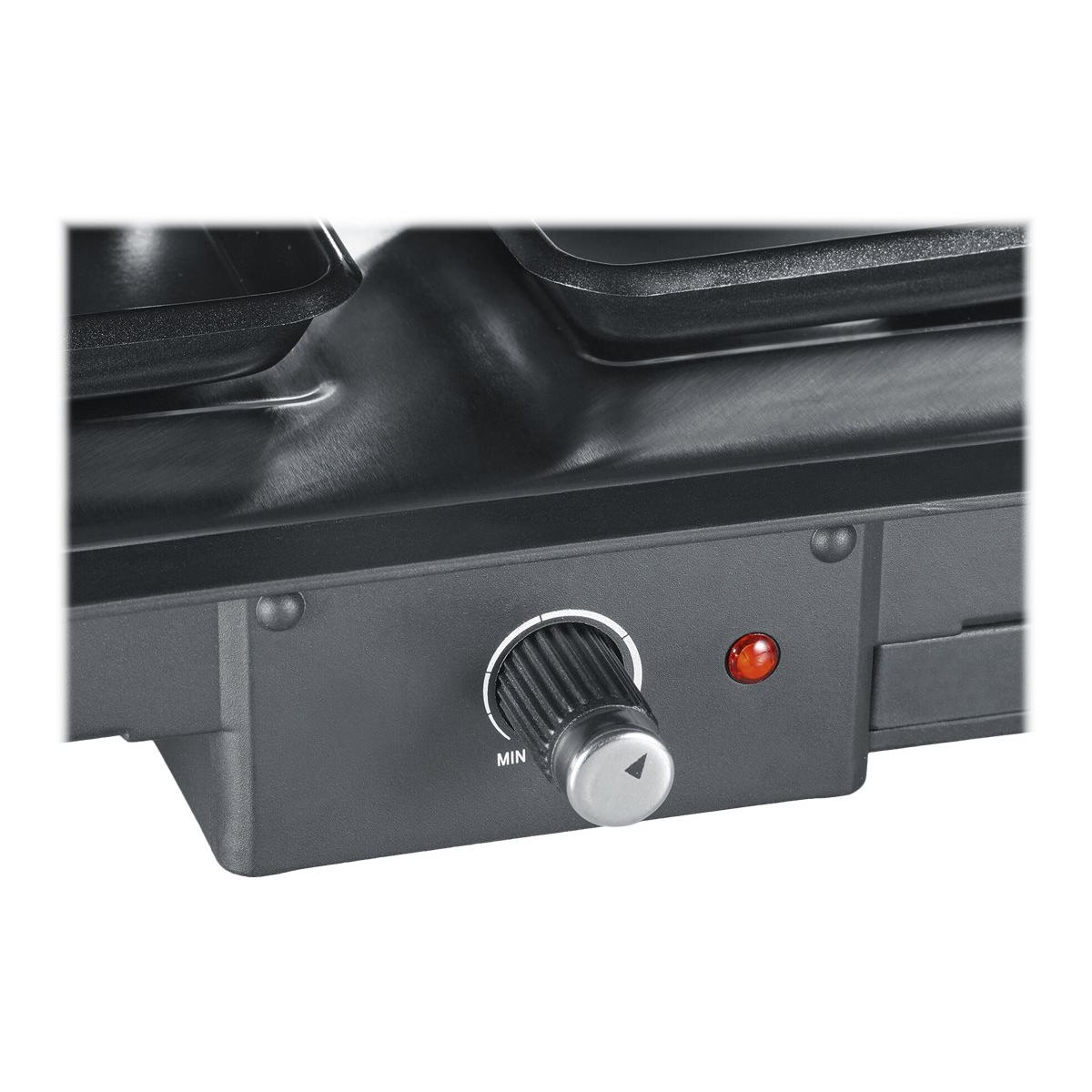 Severin RG 2374 Raclette mit Naturgrillstein schwarz