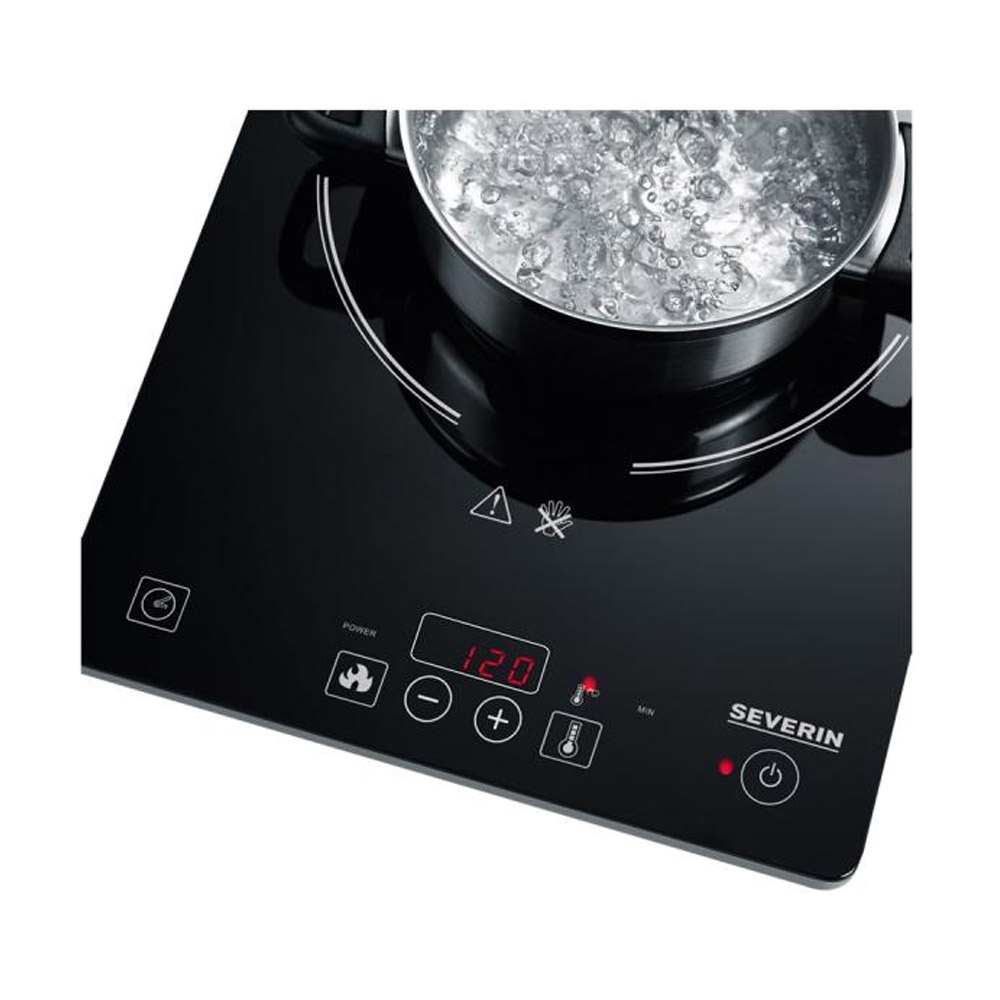 Severin KP 1071 Induktions-Kochplatte 2000W schwarz