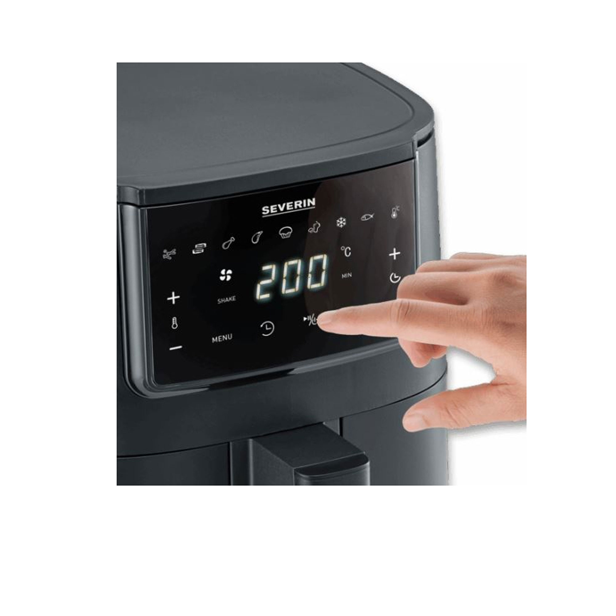 Severin FryLight FR 2461 Heißluftfritteuse 4L schwarz