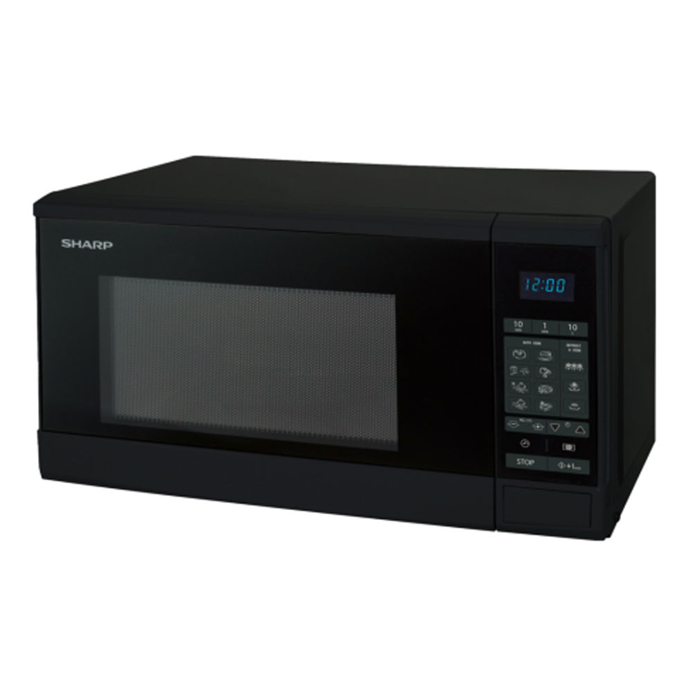 Sharp R-270BK Solo-Mikrowelle schwarz
