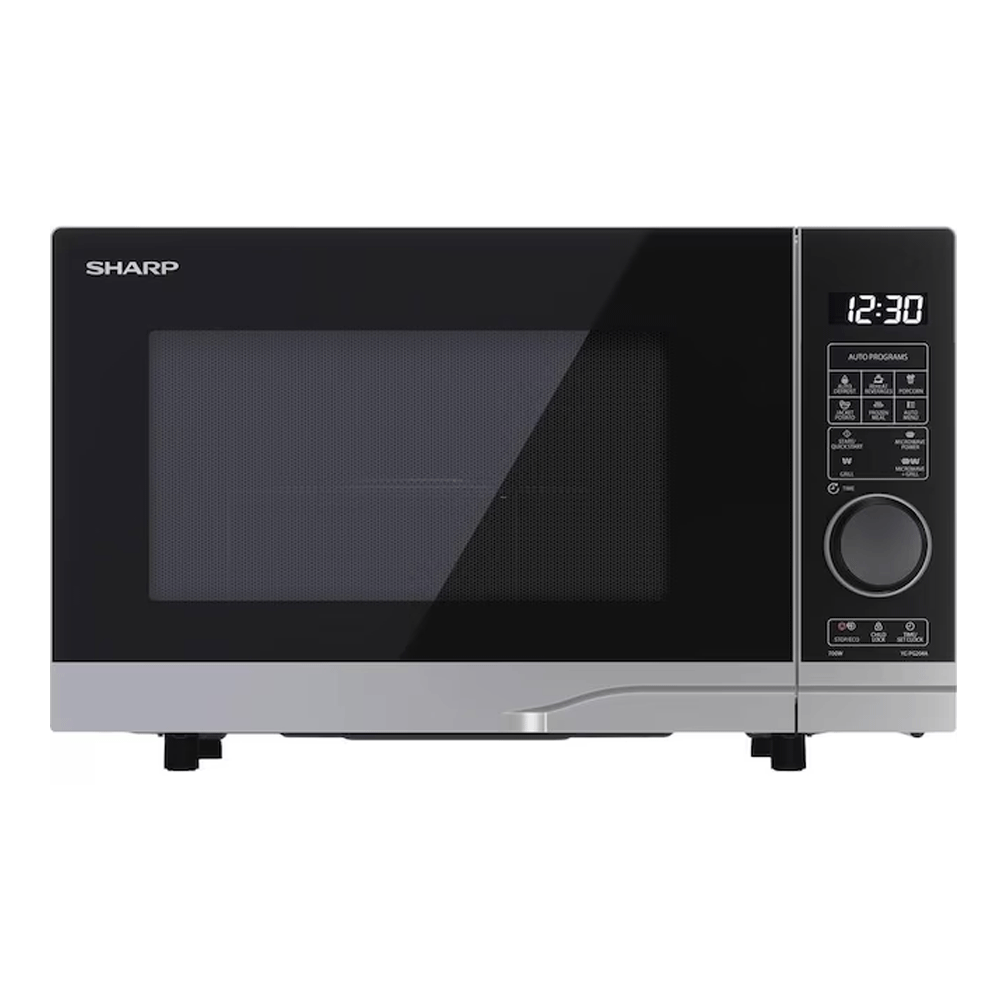 Sharp YC-PS204AE-S Mikrowelle silber