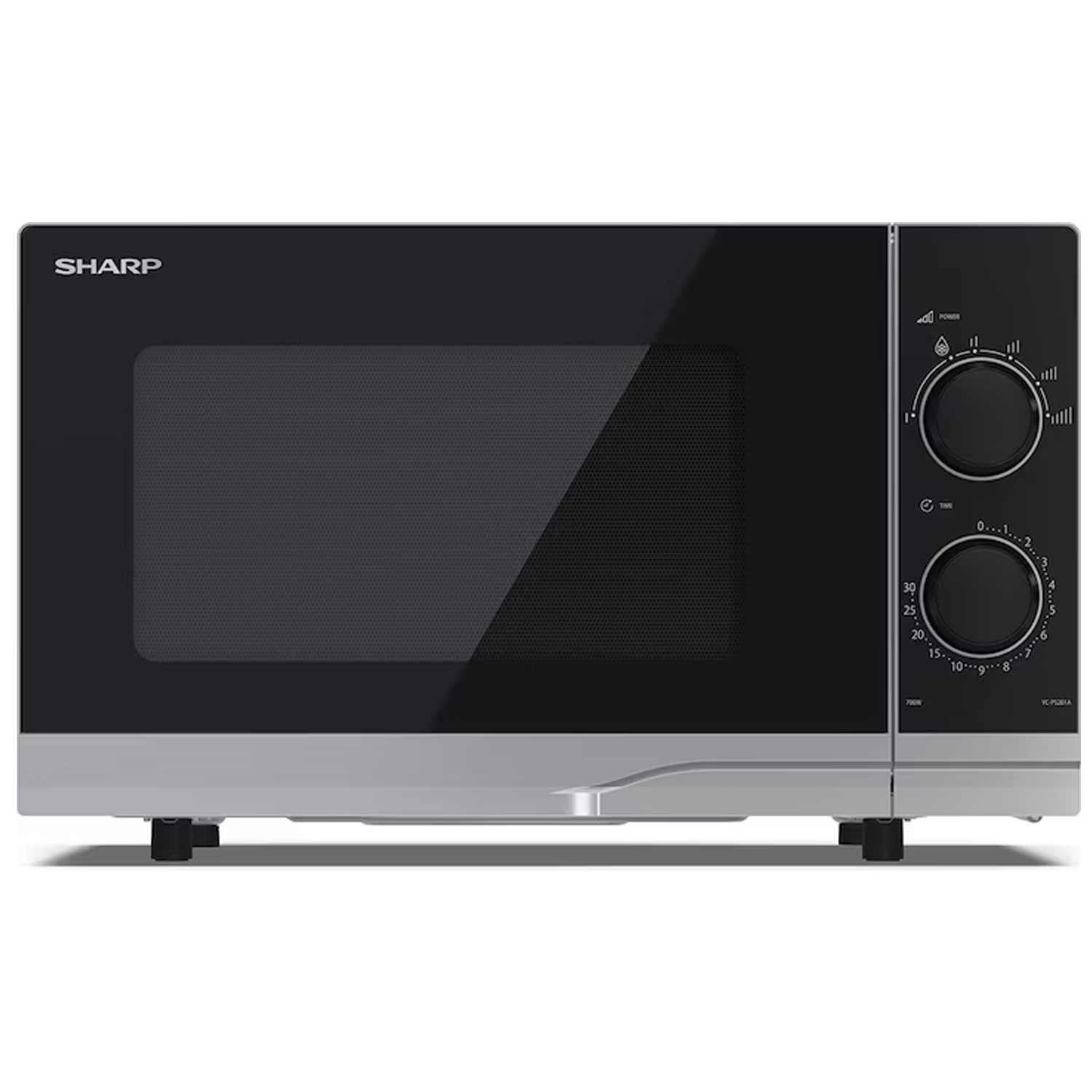 Sharp PS201AES Mikrowelle silber