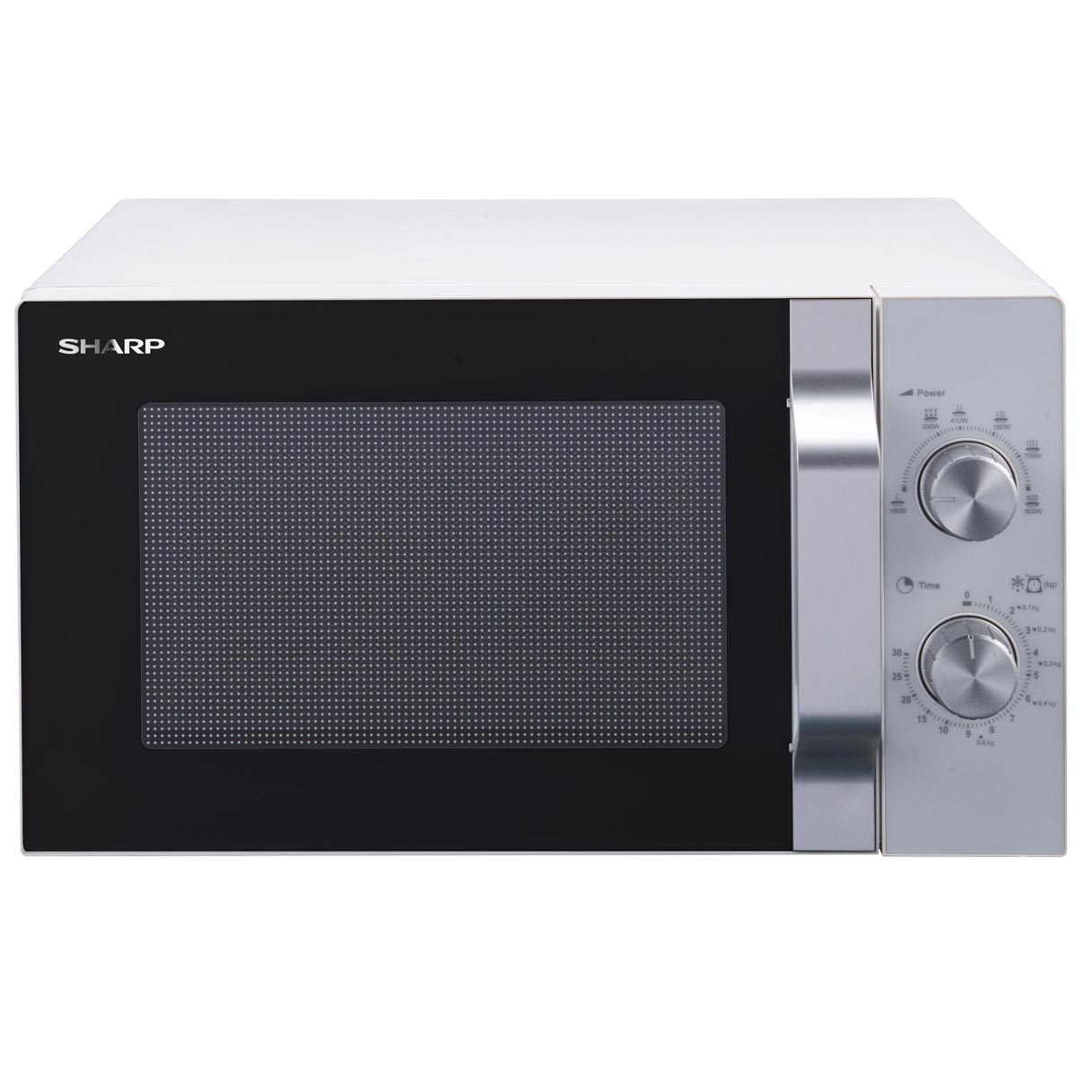 Sharp R204WA Solo-Mikrowelle weiß