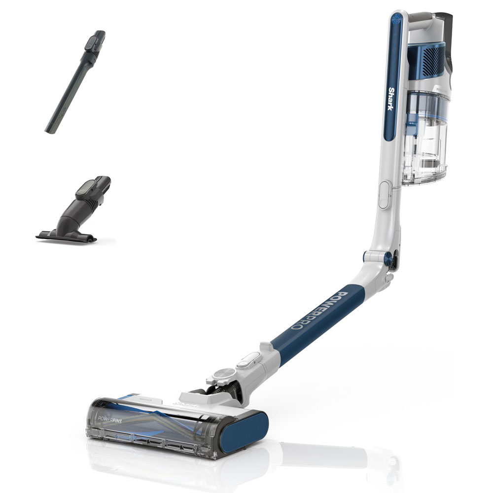 Shark PowerPro IZ380EU Akku-Staubsauger marineblau