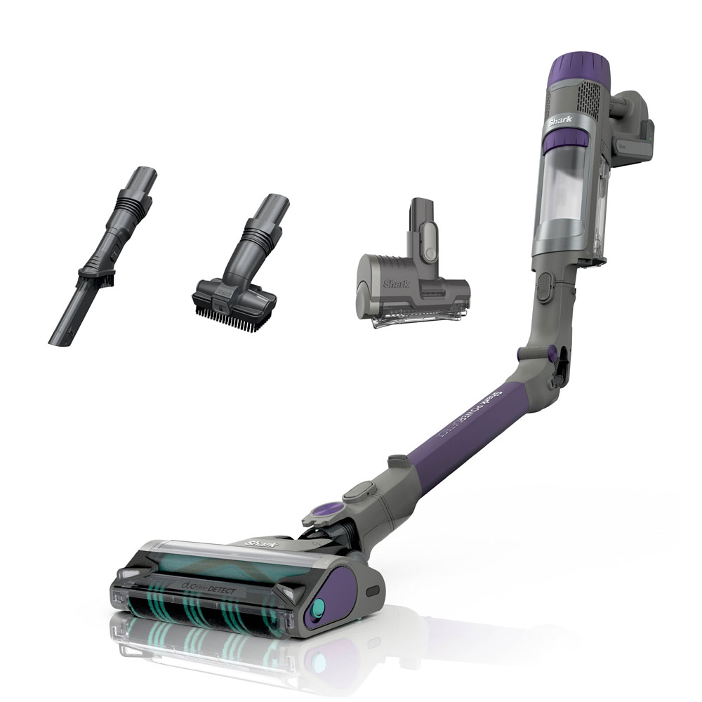 Shark PowerDetect IP1251EUT Akku-Staubsauger grau