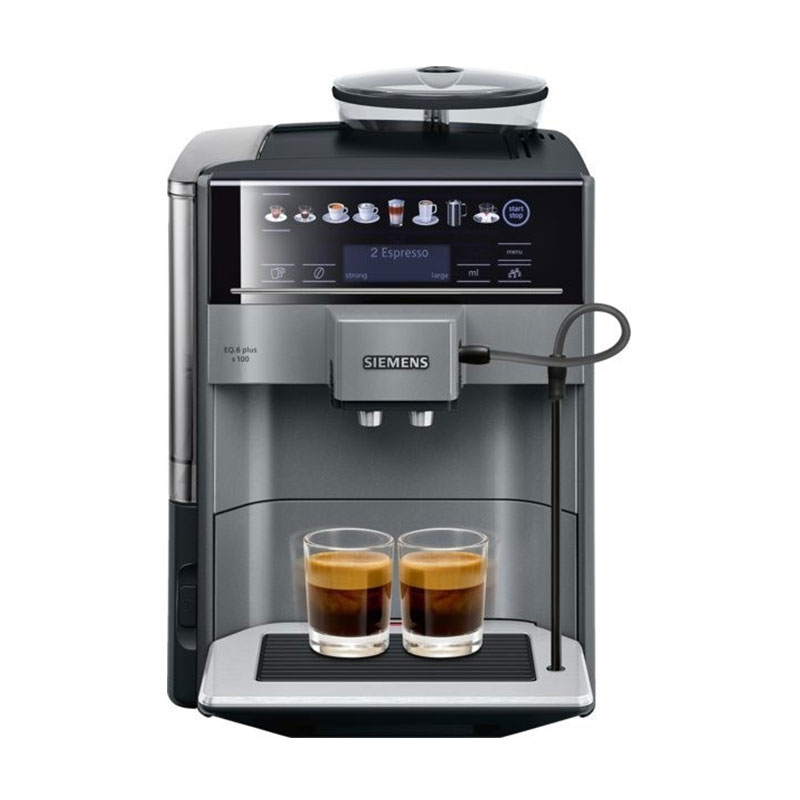 Siemens EQ.6 plus s100 TE651209RW Automatische Kaffeemaschine mit Cappuccinatore