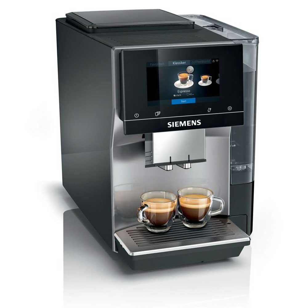 Siemens TP715D01 EQ700 classic Kaffeevollautomat grau-silber