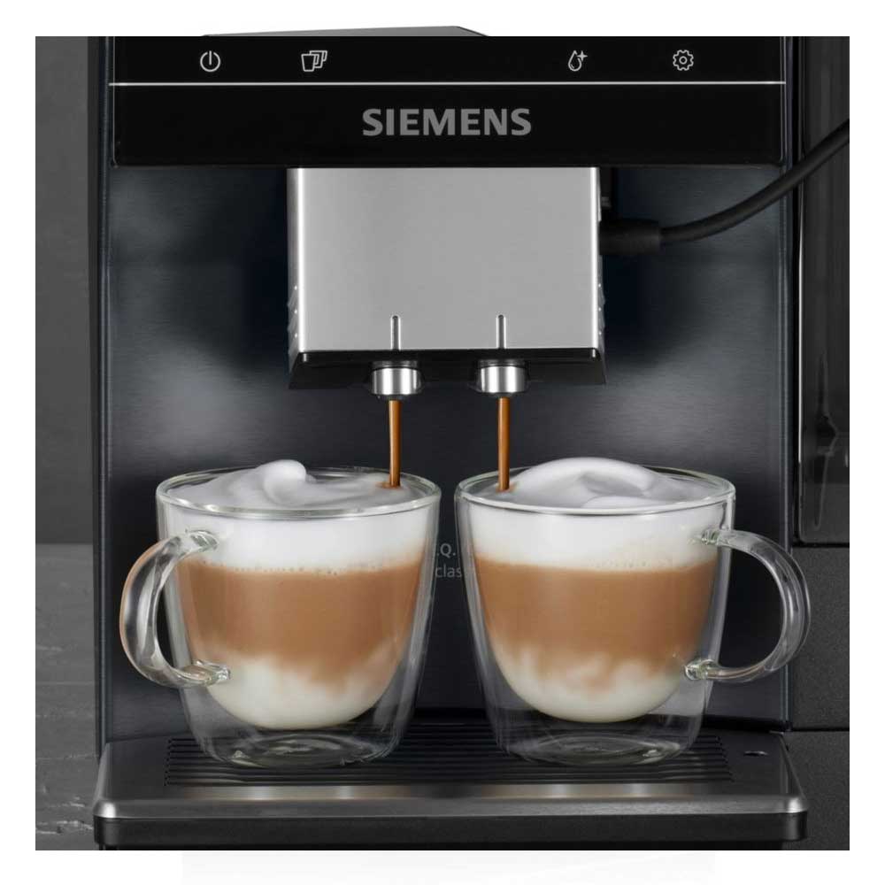 Siemens TP715D01 EQ700 classic Kaffeevollautomat grau-silber