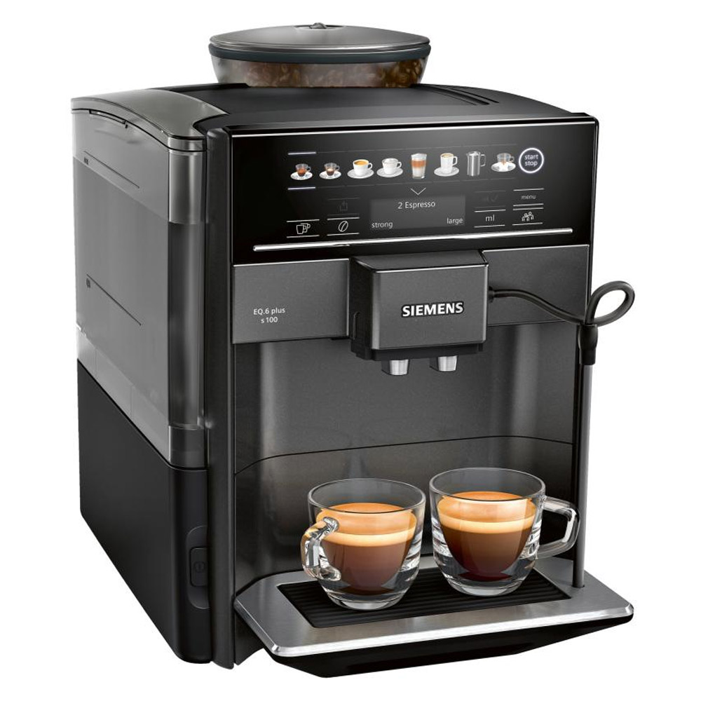 Siemens TE651319RW EQ6 Plus Kaffeevollautomat schwarz