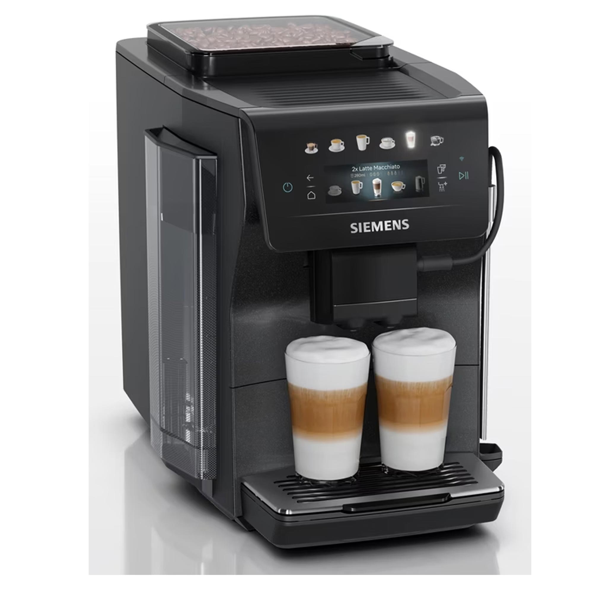 Siemens EQ600 TP603E08 Kaffeevollautomat 41 Getränke inkl. Cold Brew App-Steuerung