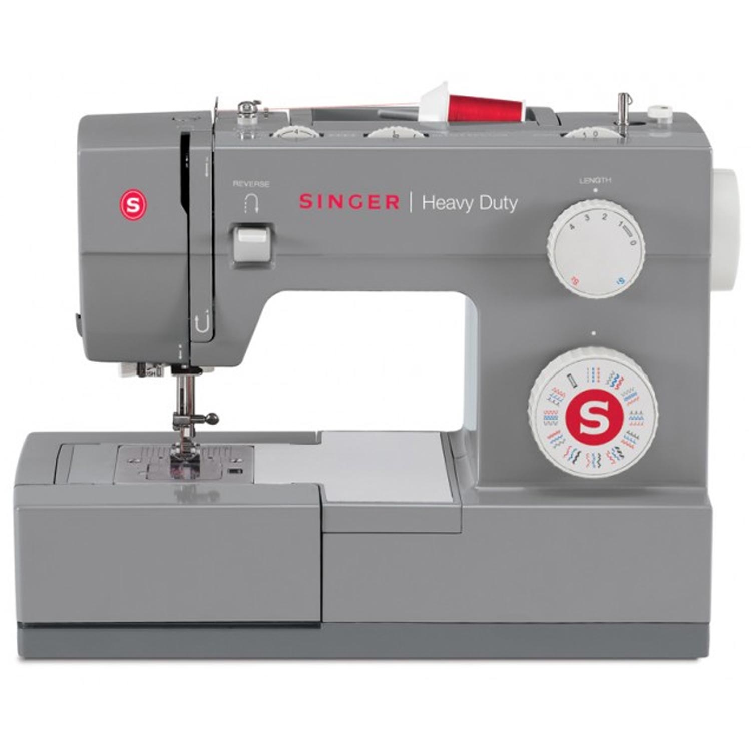 Singer Heavy Duty Nähmaschine grau