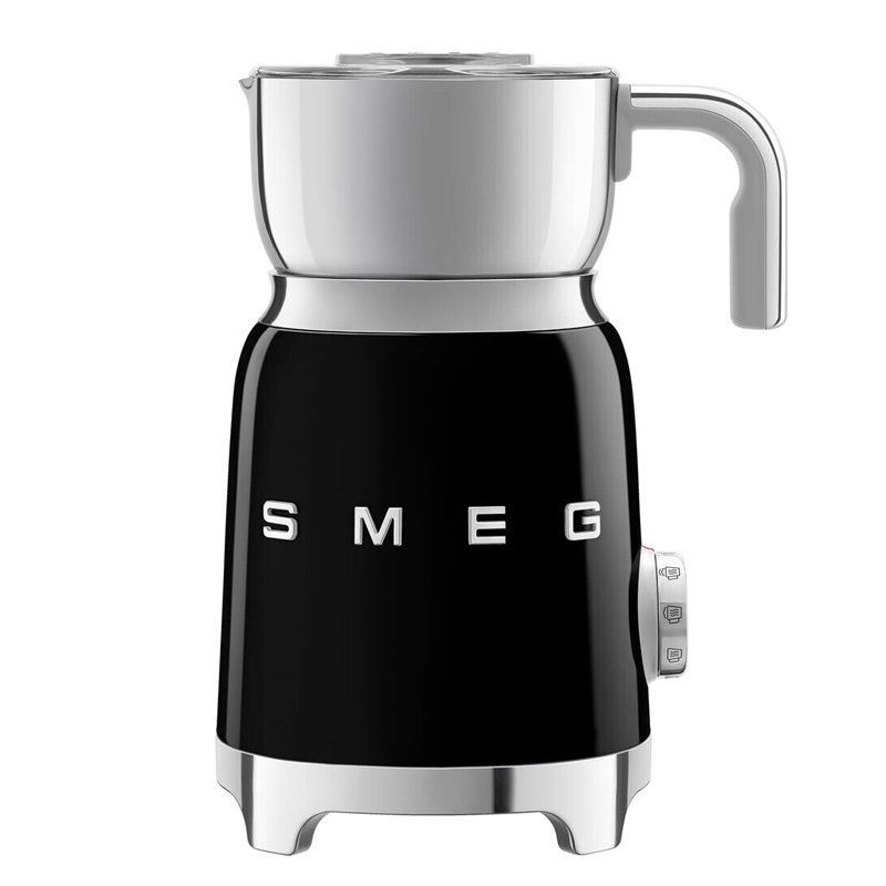 SMEG MFF11BLEU Milchaufschäumer schwarz