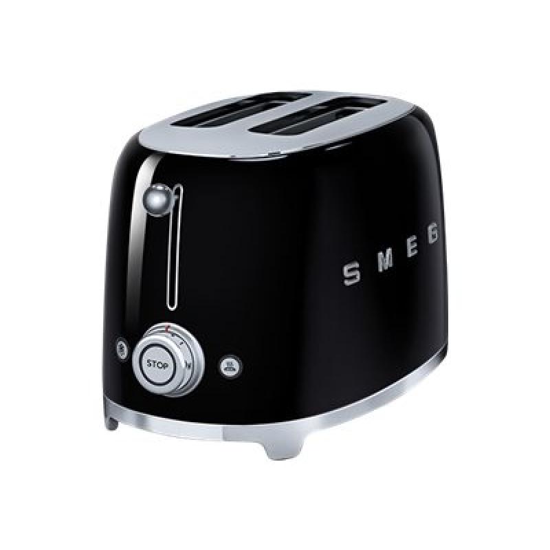 SMEG TSF01BLEU Toaster schwarz