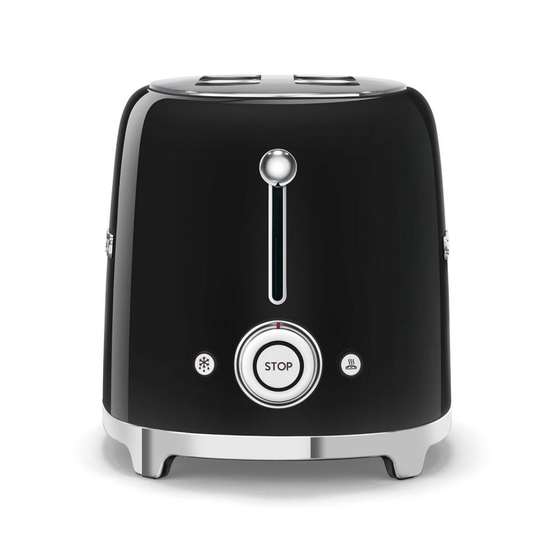 SMEG TSF01BLEU Toaster schwarz