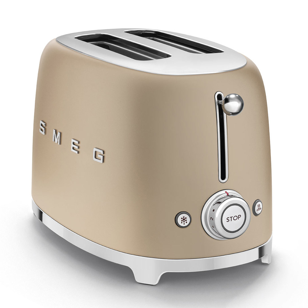 SMEG TSF01CHMEU Toaster champagne