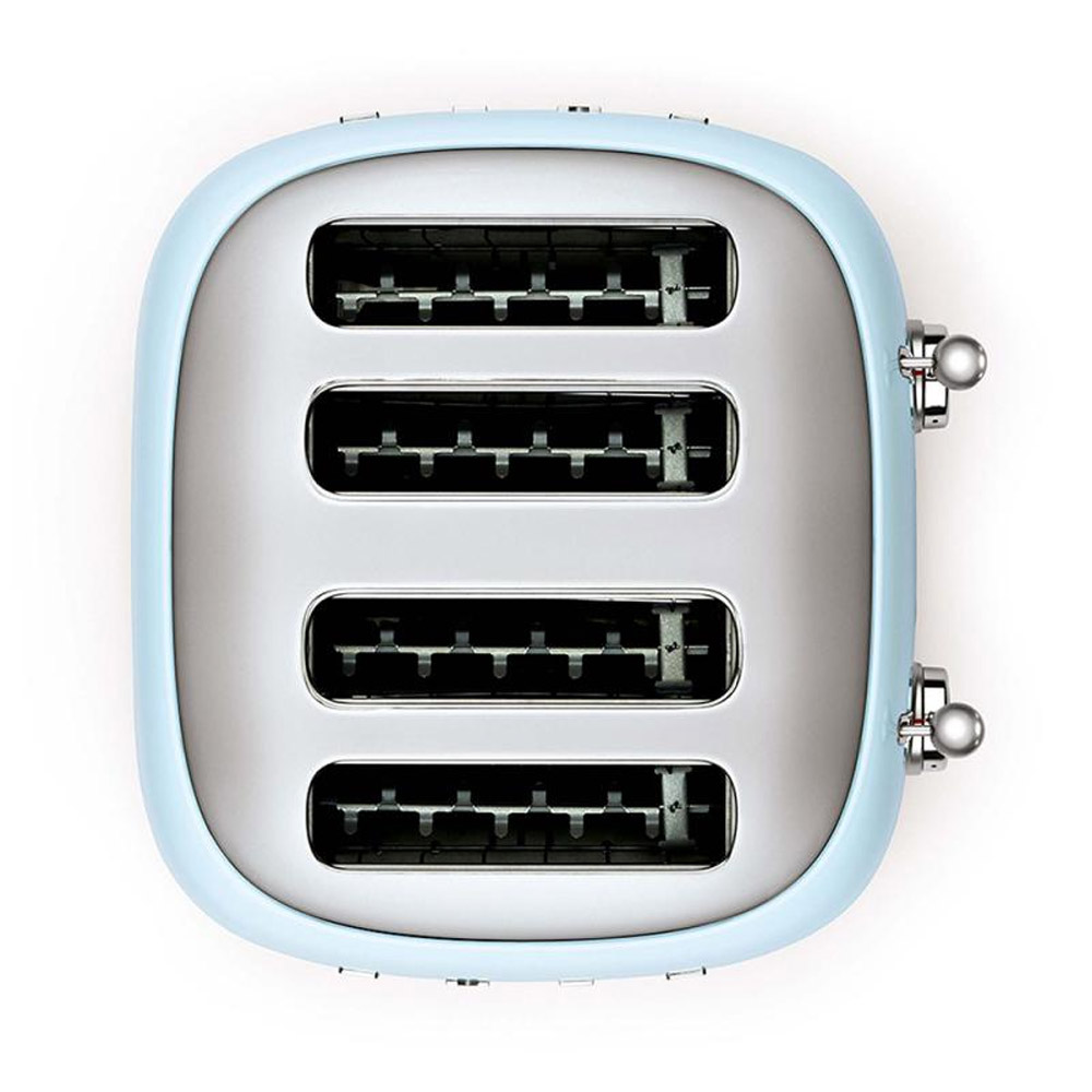 SMEG TSF03PBEU 4-Schlitz Toaster blau